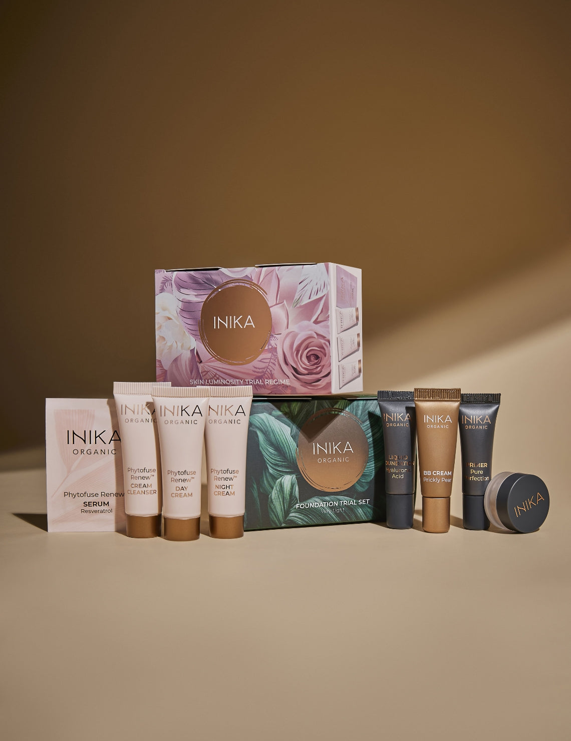 INIKA Organic Skincare Luminosity Trial Kit