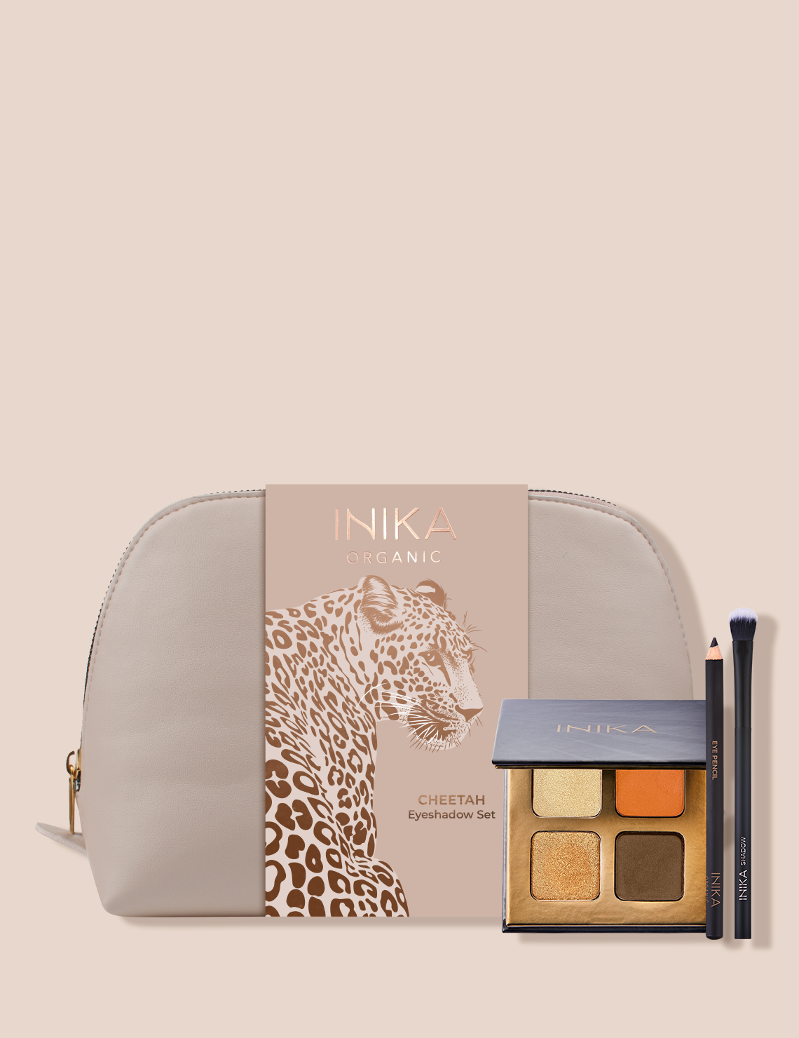 INIKA Organic Cheetah Eyeshadow Set